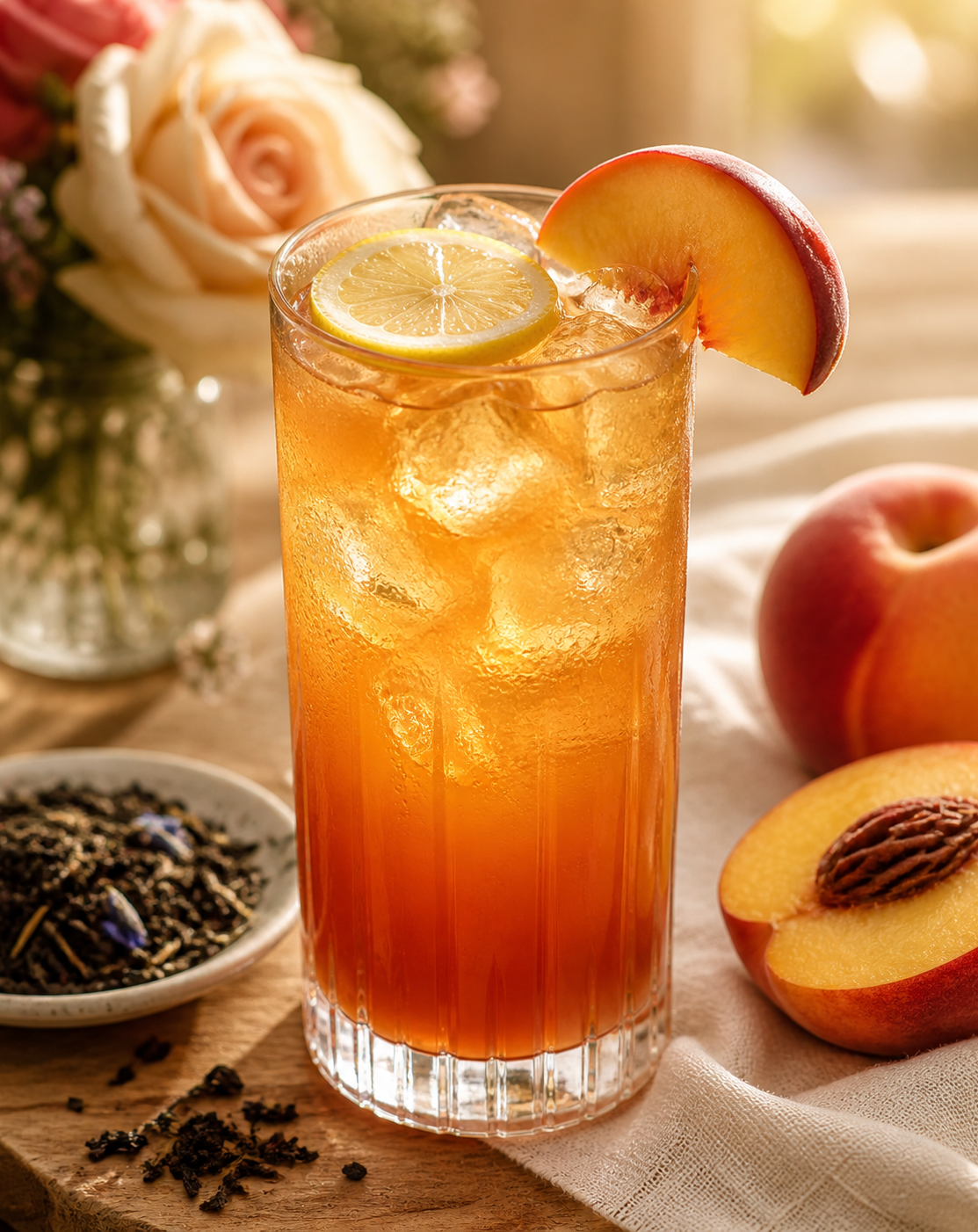Sunset Peach Earl Grey Punch – OurBasket