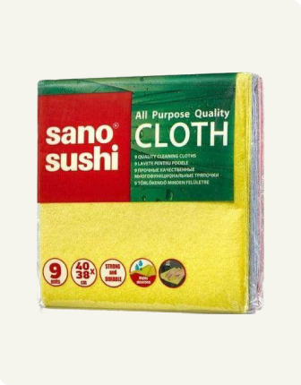 Kitchen Cleaning Cloths and Sponges