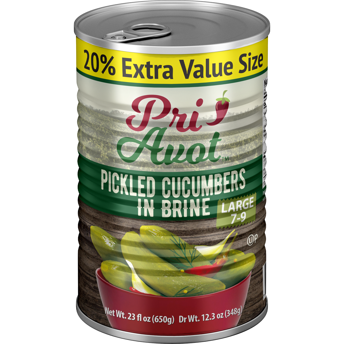 Cucumber Pickles7-9 Brine, Pri-Avot