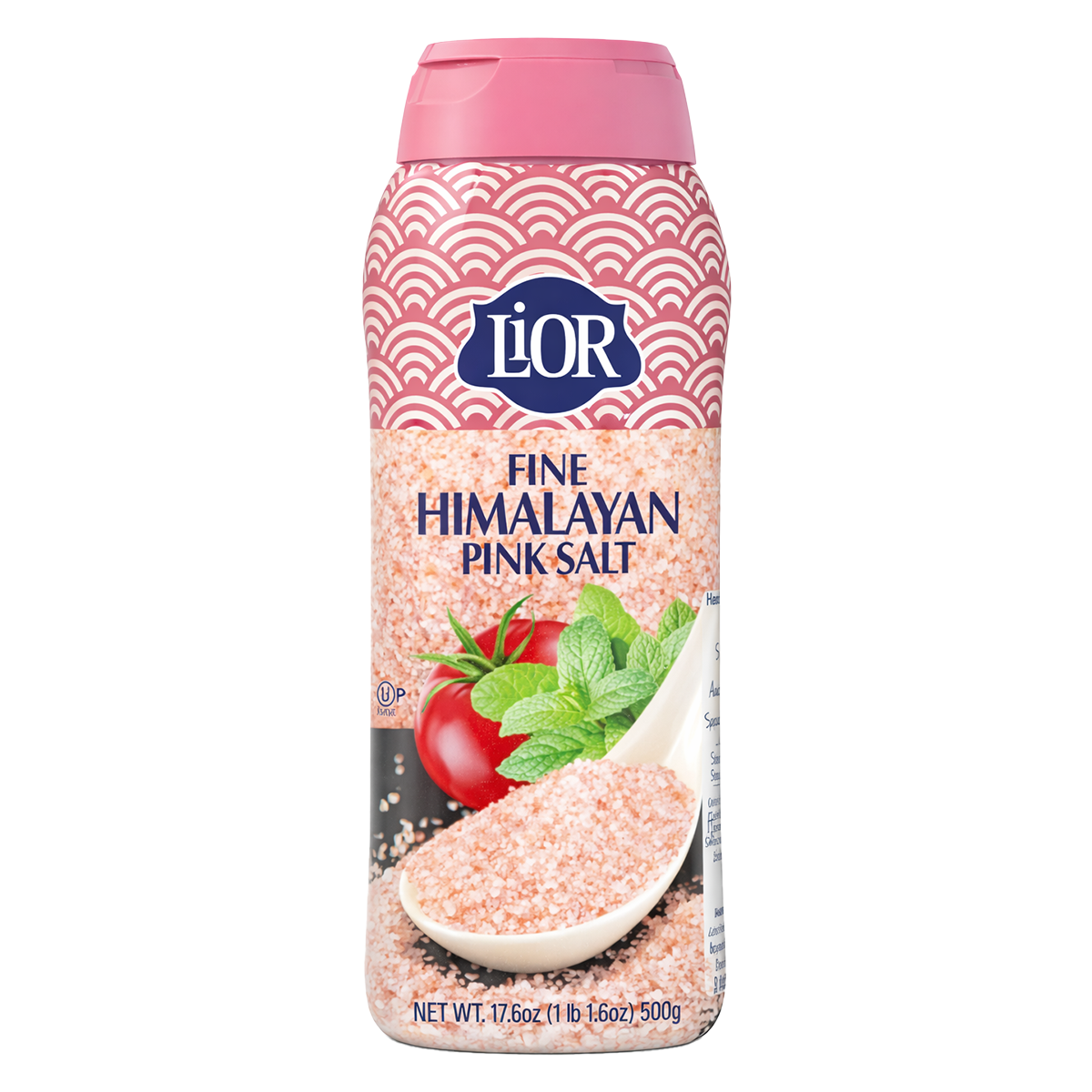 Fine Himalayan Pink Salt, Shaker, LiOR