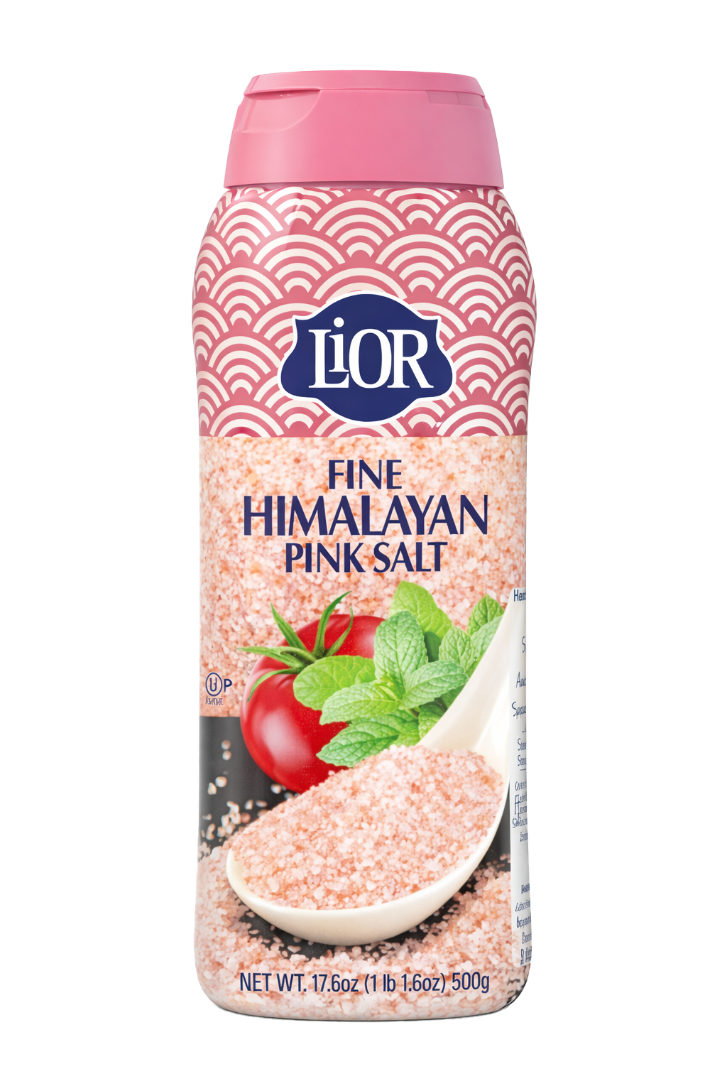 Fine Himalayan Pink Salt, Shaker, LiOR
