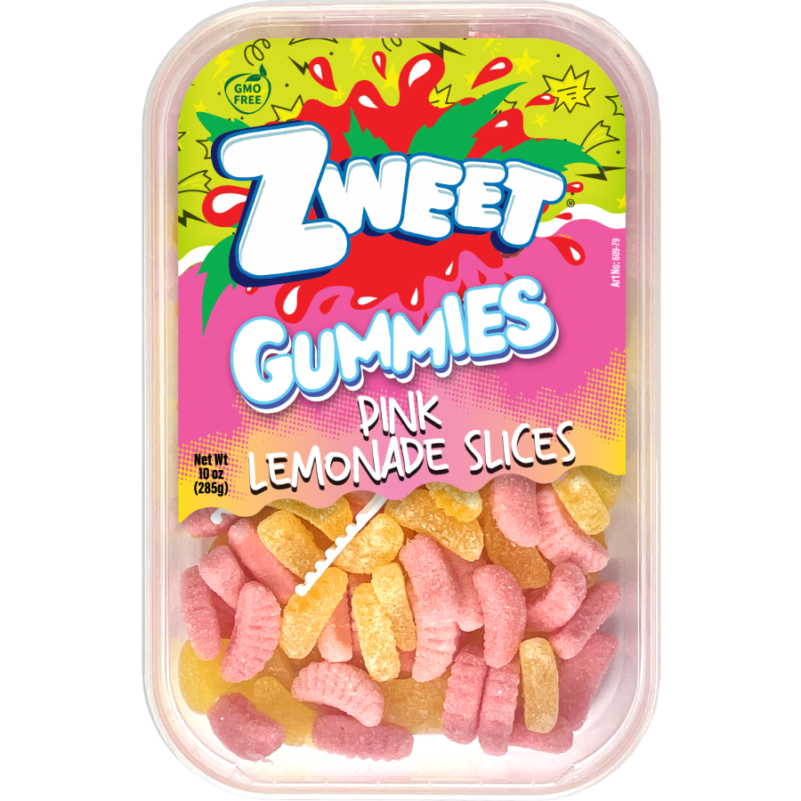 Gummy Pink Lemonade Slices | Zweet | 10 oz – OurBasket