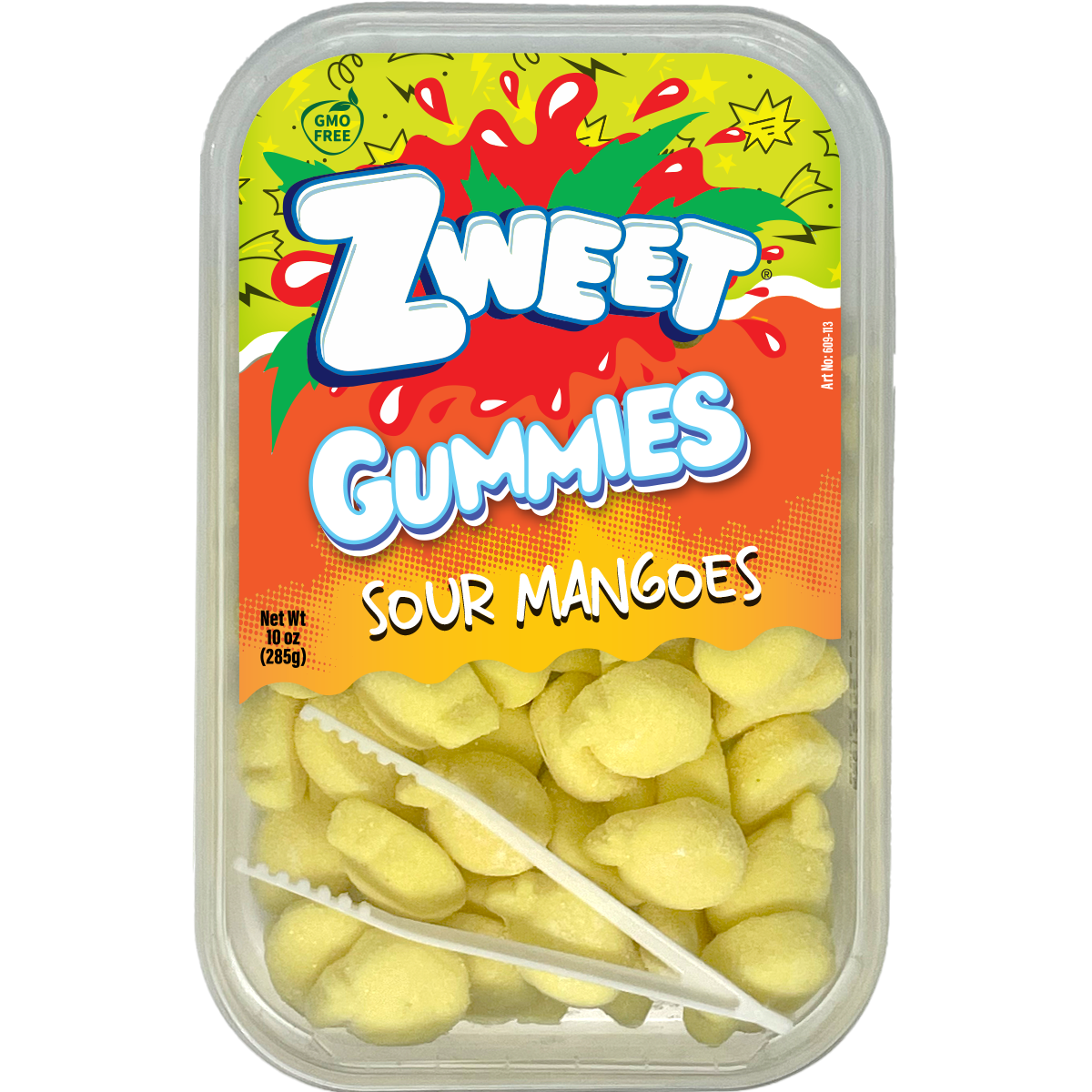 Sour Gummy Mangoes | 10 oz | Zweet – OurBasket