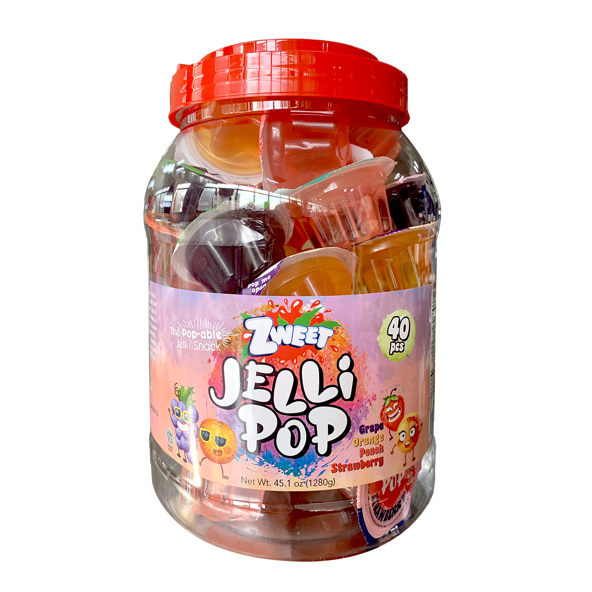 Jelli Pop Jar | 40PCS | Zweet – OurBasket