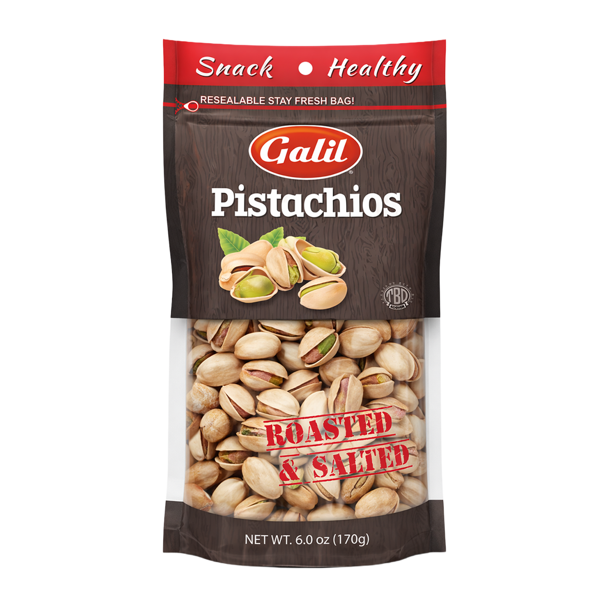 Roasted/Salted Pistachios, Galil