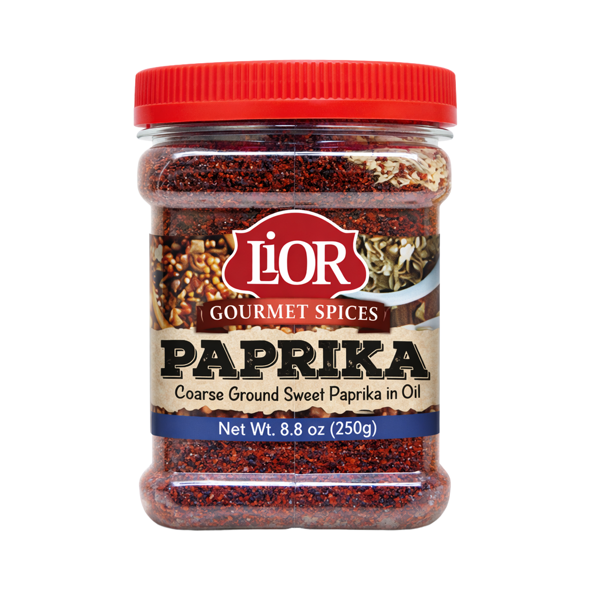 Sweet Paprika, Coarse Ground in Oil, LiOR