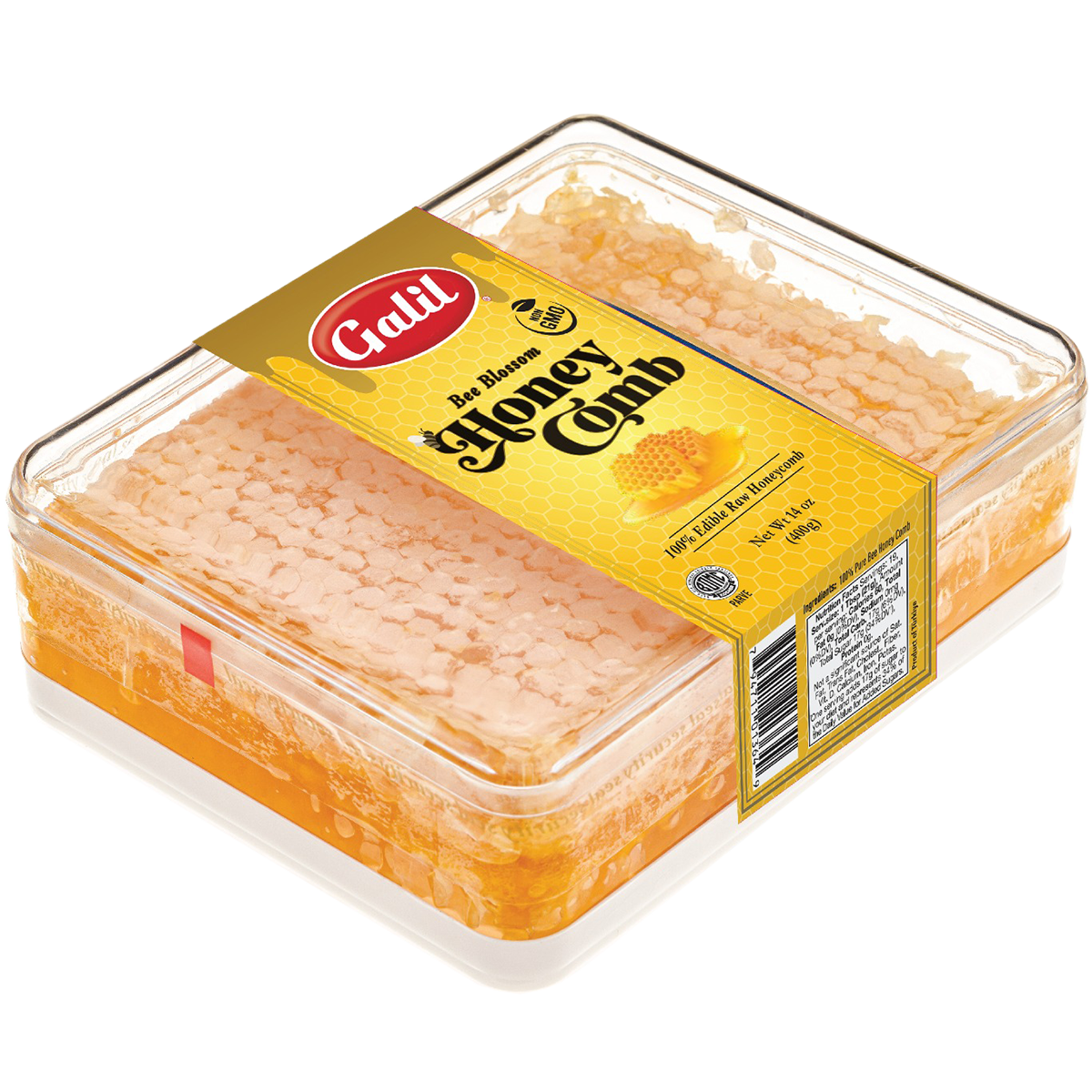 Honey with Comb | Tray | 14 oz | Galil