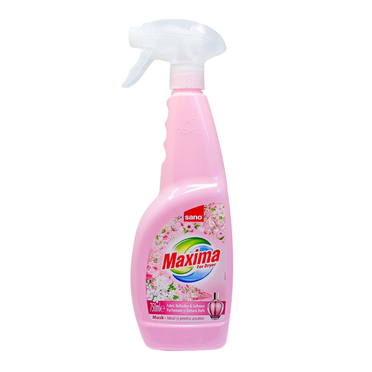 Maxima Dryer Fabric Softener Spray - Musk | 750 ML | sano