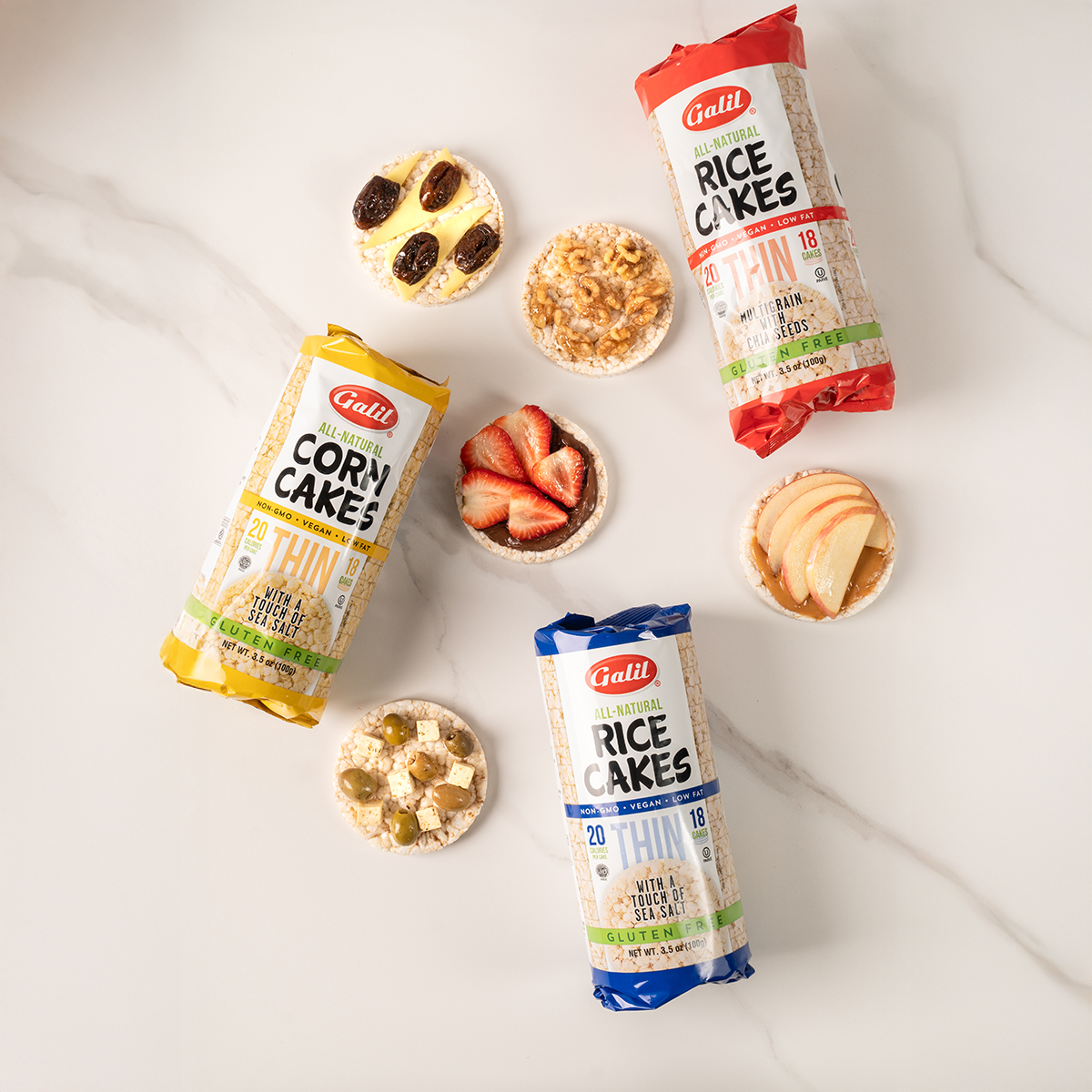 Thin Rice Cakes, Salt, Galil