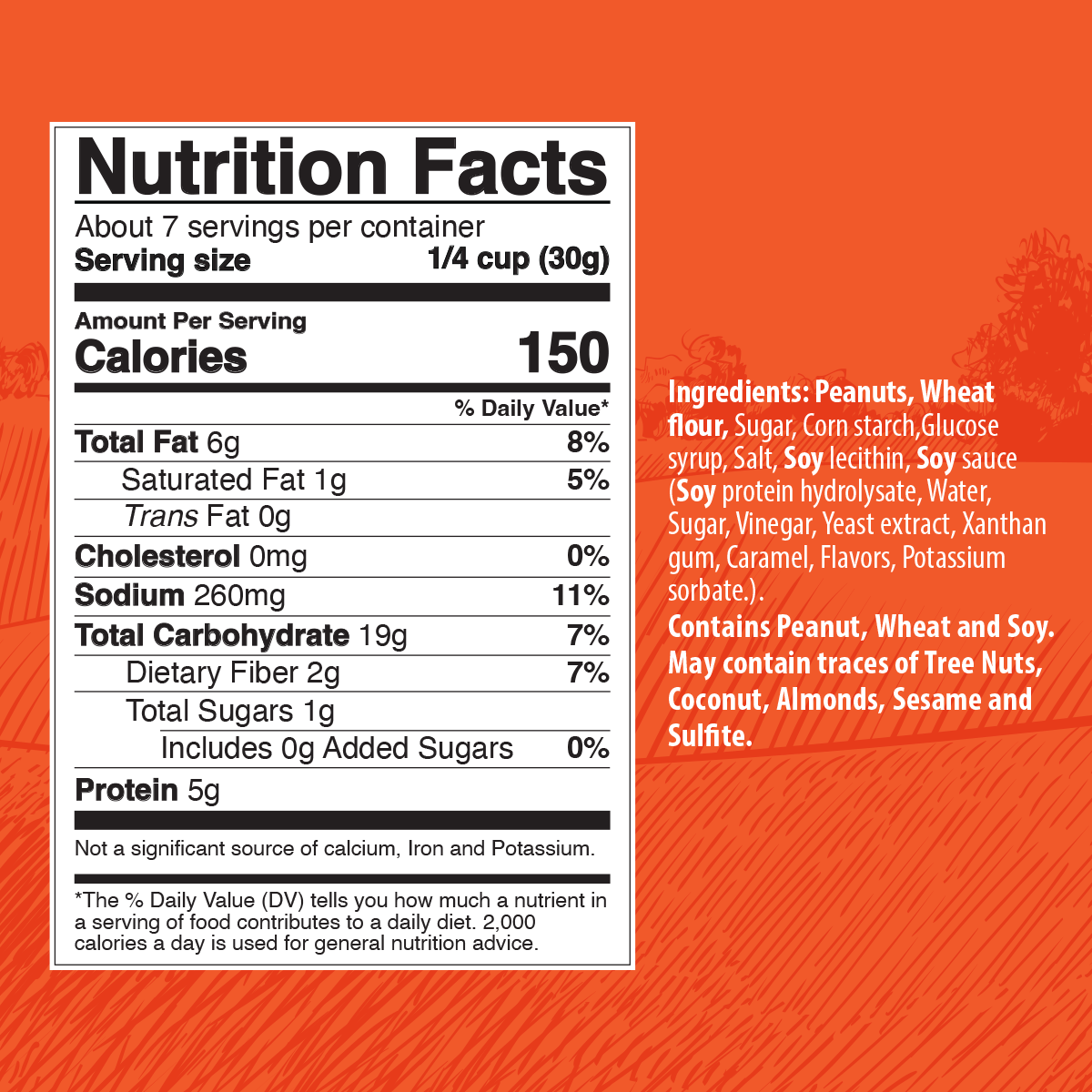 Crunchy Coated Peanuts - Original, LiOR