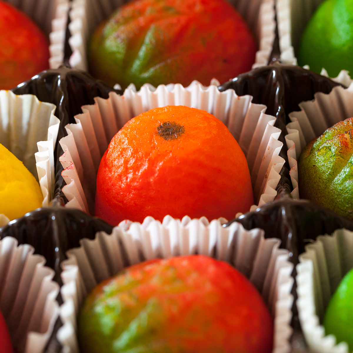Marzipan Fruit, Bergen
