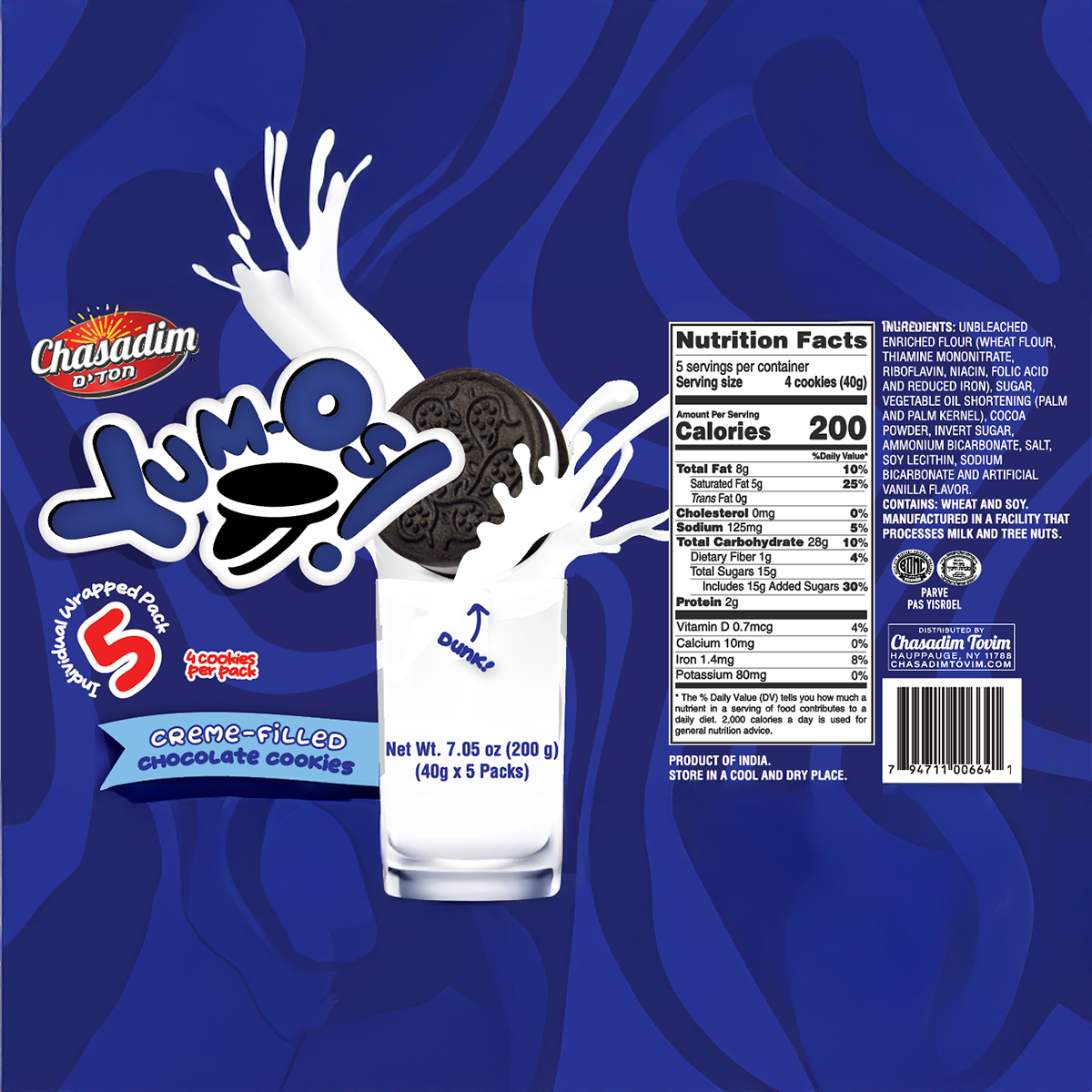 Non-Dairy Yum-Os, Chasadim