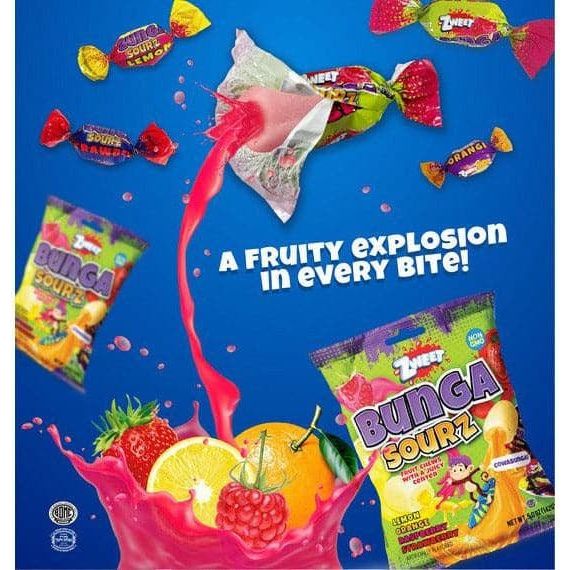 Bunga Sourz | Fruit chews | 5 oz - ShopGalil