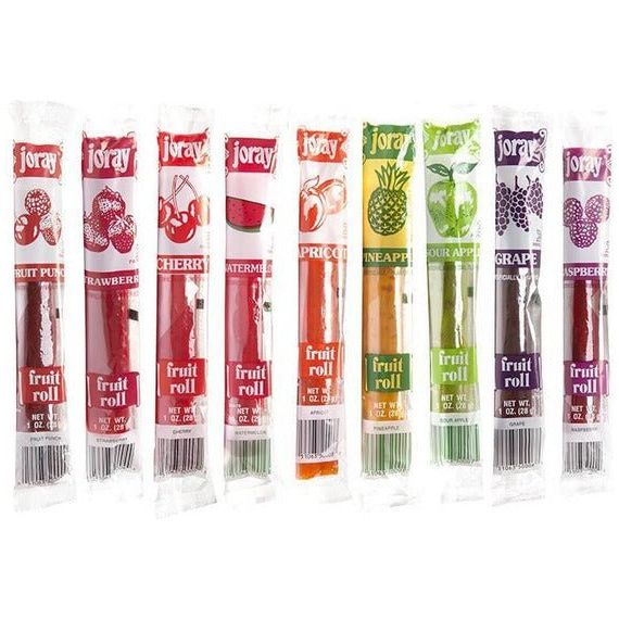 Fruit Punch Fruit Rolls | Real Fruit | .75 oz | Joray - ShopGalil