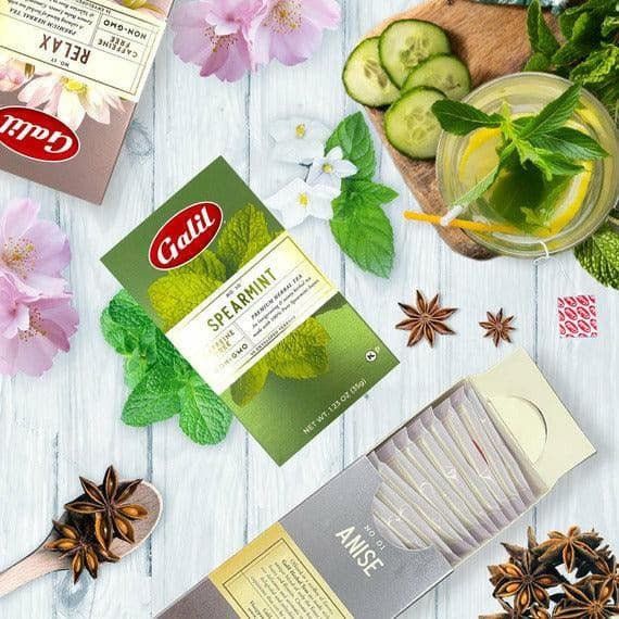 Relax Herbal Tea | 16' Tea Bags | 0.84 oz | Galil - ShopGalil