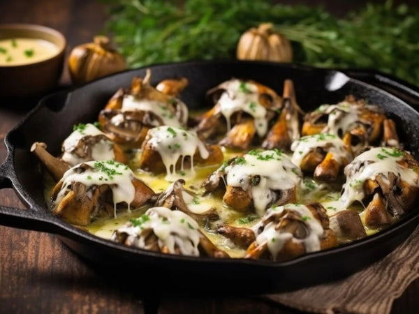 Creamy Parmesan Mushrooms
