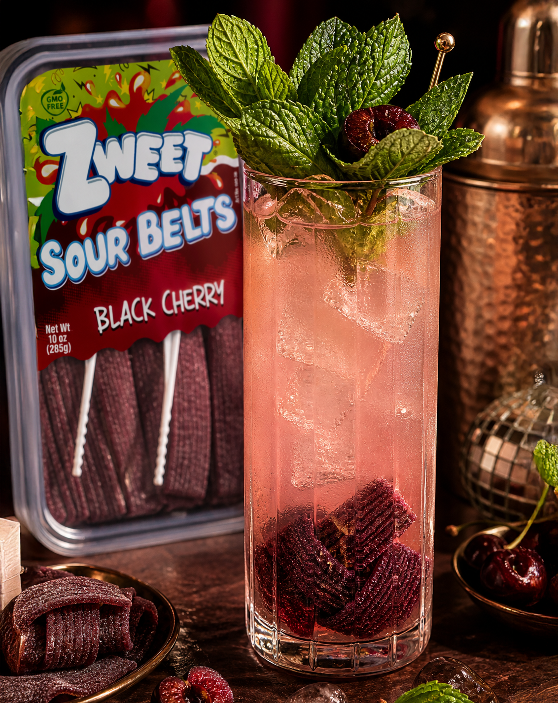 Cherry Salted "Paloma" Punch