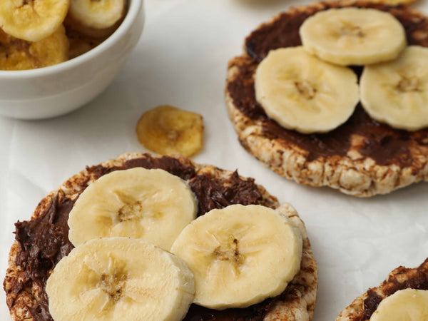 Chocolate Spread Rice Cakes