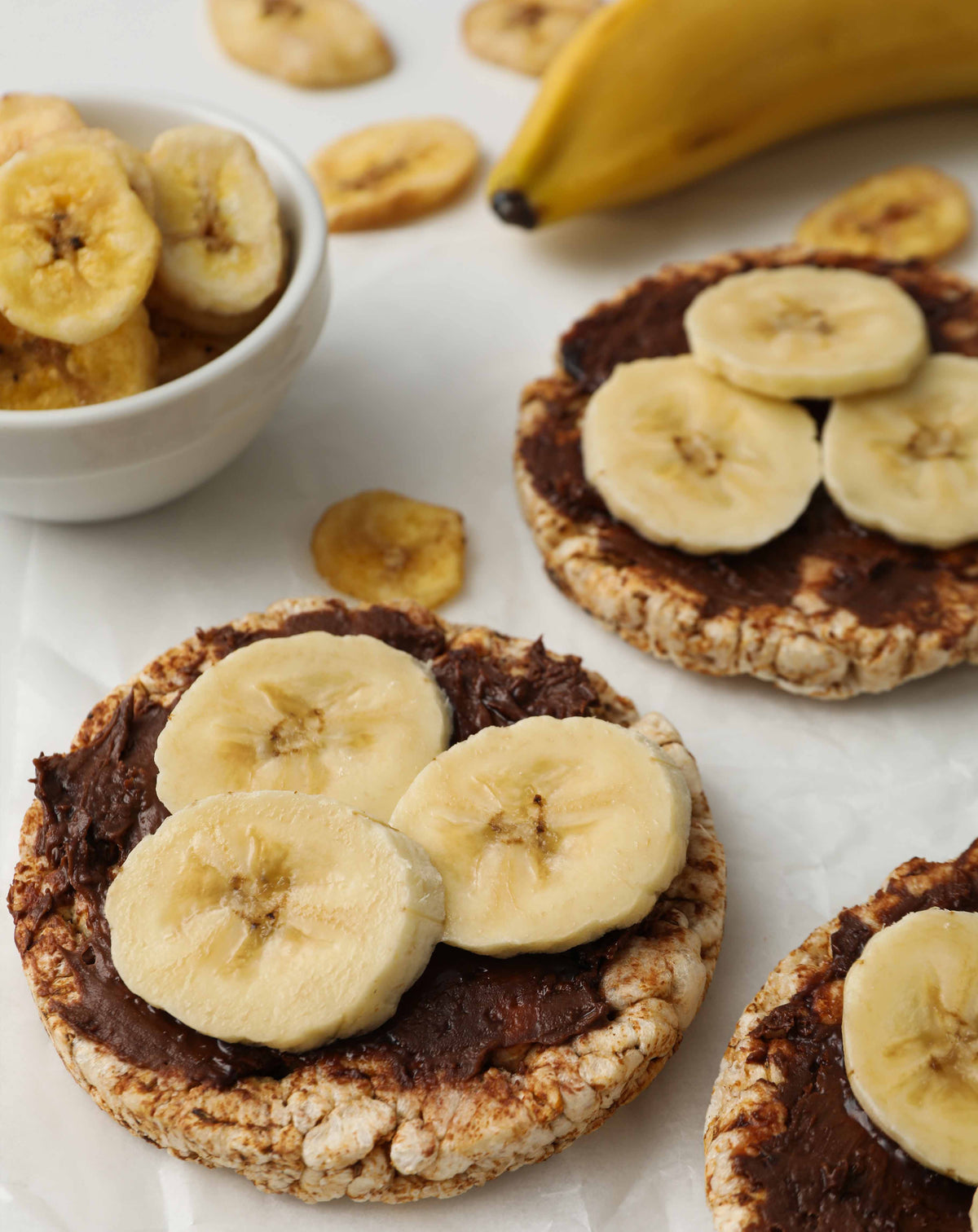 Chocolate Spread Rice Cakes