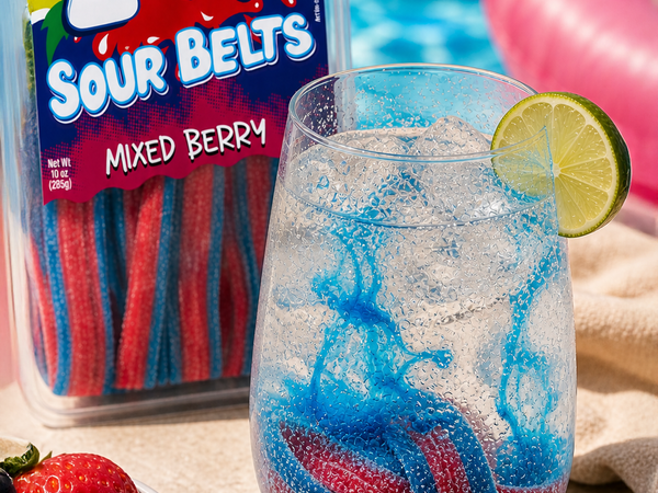 Electric Blue Margarita (Mocktail)