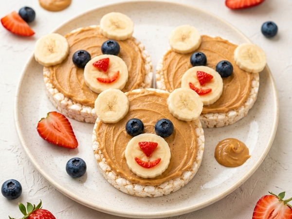 Teddy Bear Rice Cakes