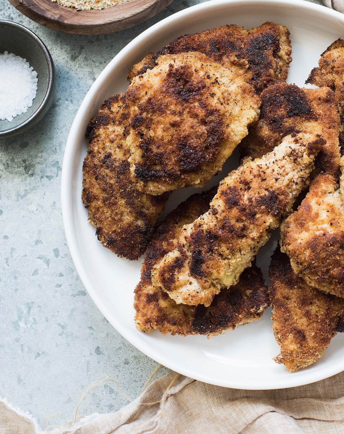 Herb-Crusted Chicken with Spices