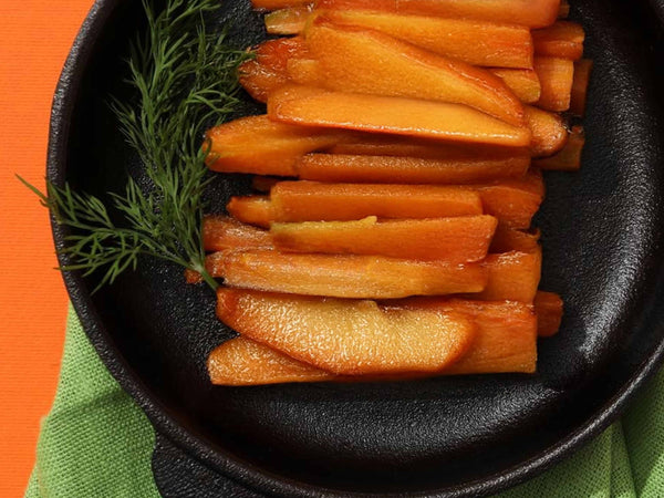 Honey Glazed Apples & Carrots