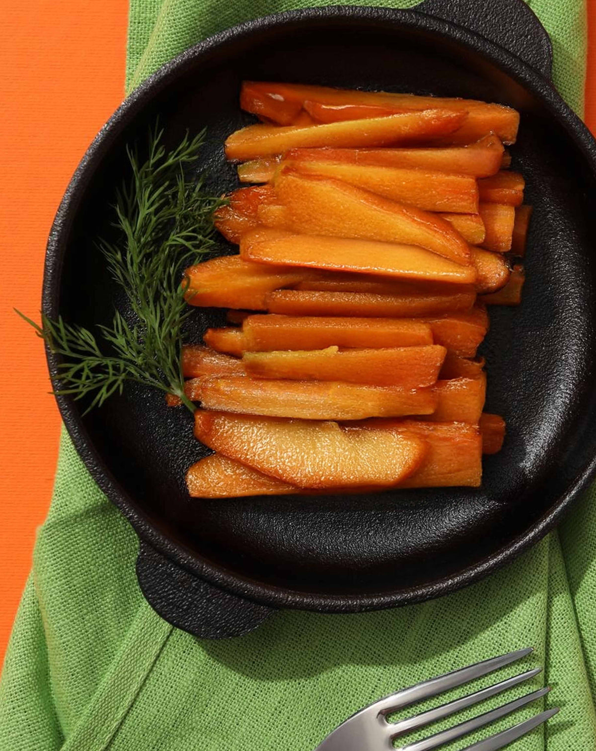 Honey Glazed Apples & Carrots