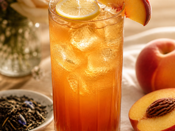 Sunset Peach Earl Grey Punch