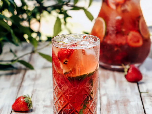 Strawberry Mint Iced Tea