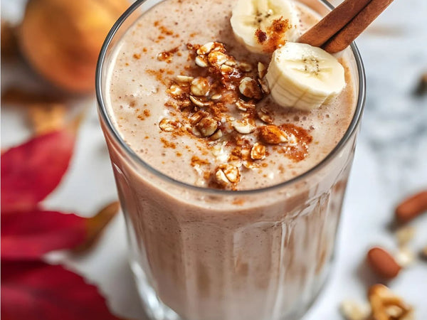 Cinnamon Chestnut Oat Smoothie