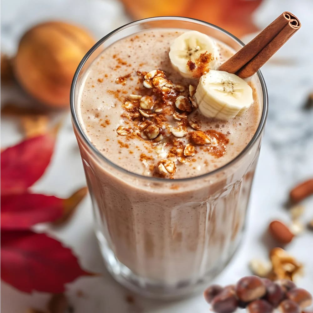 Cinnamon Chestnut Oat Smoothie