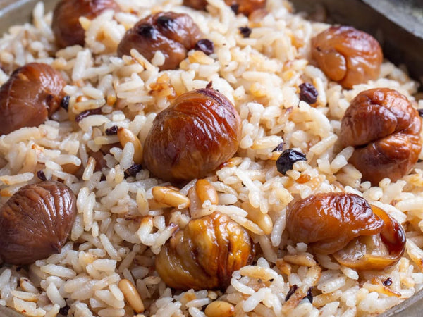 Chestnut rice