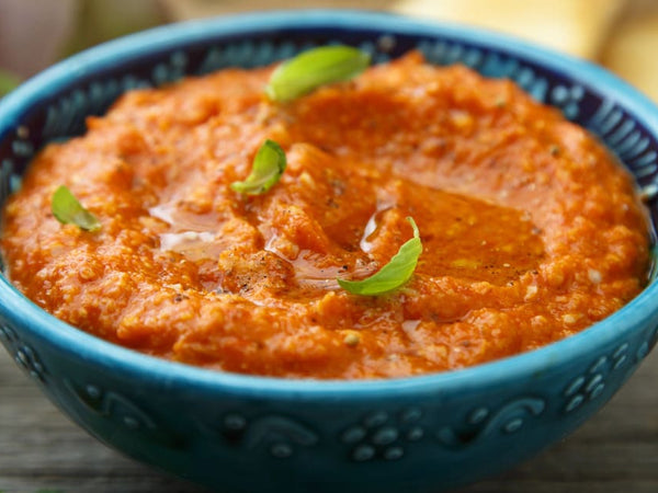 Eggplant and Roasted Red Pepper Dip