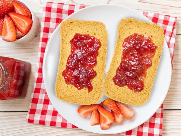 Sweet Strawberry Melba Bites