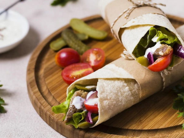 Quick and Easy Shawarma Wraps