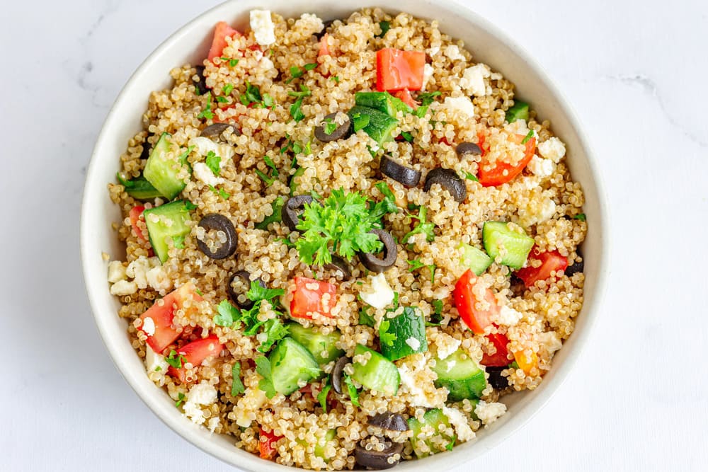 Mediterranean Quinoa Salad