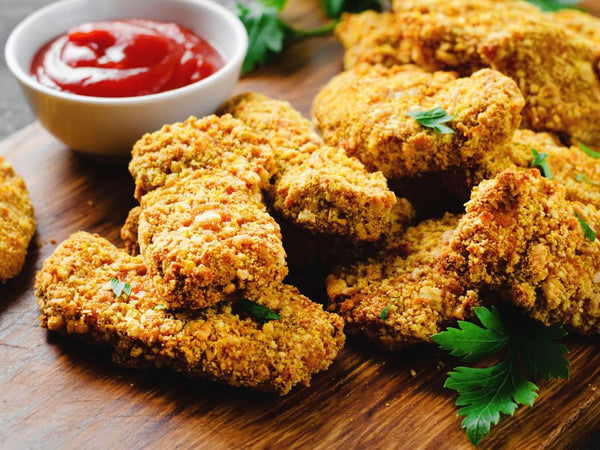 Garlic Eggplant Parmesan Bites