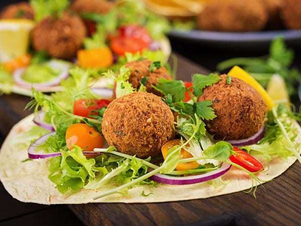 Falafel Wrap with Galil Lavash