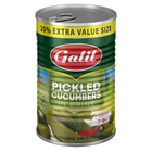 Cucumber Pickles in Brine 7-9, Galil