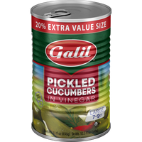 Cucumber Pickles in Vinegar, 7-9, Galil