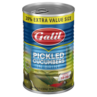 Cucumber Pickles in Brine, 18-25, Galil