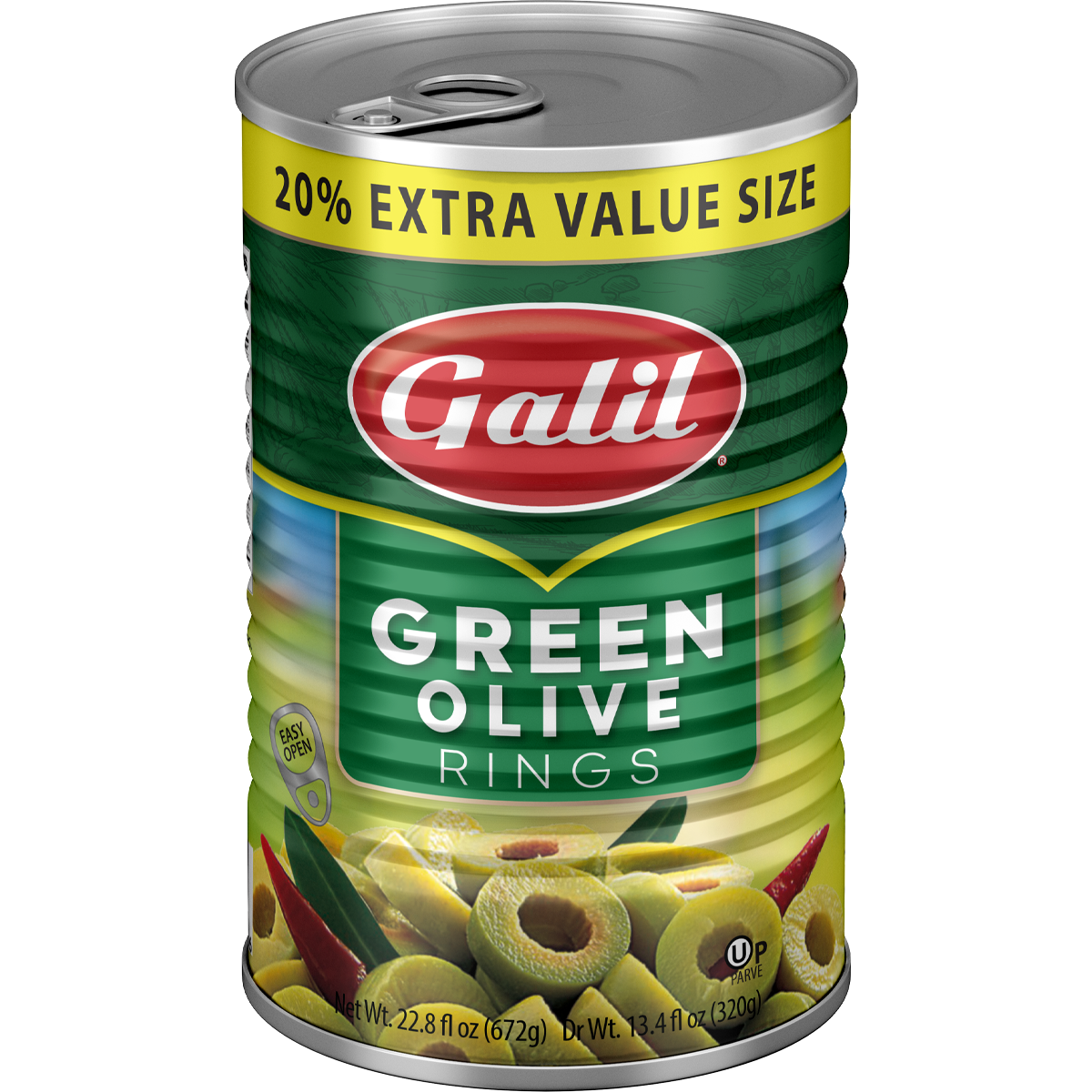 Green Olives Rings, Galil