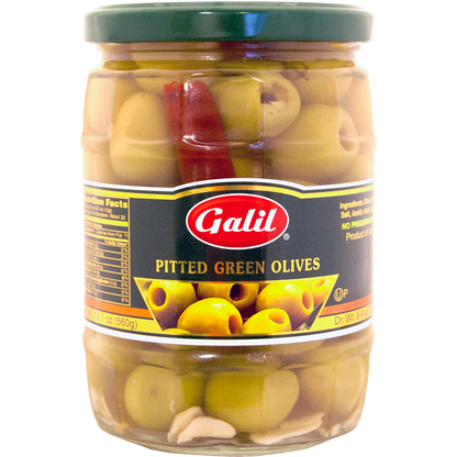 Green Olives Pitted, Galil