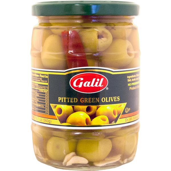 Green Olives Pitted, Galil