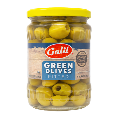 Green Olives Pitted, Galil