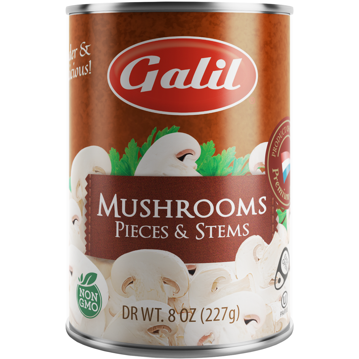 Mushrooms Pieces & Stems, Galil