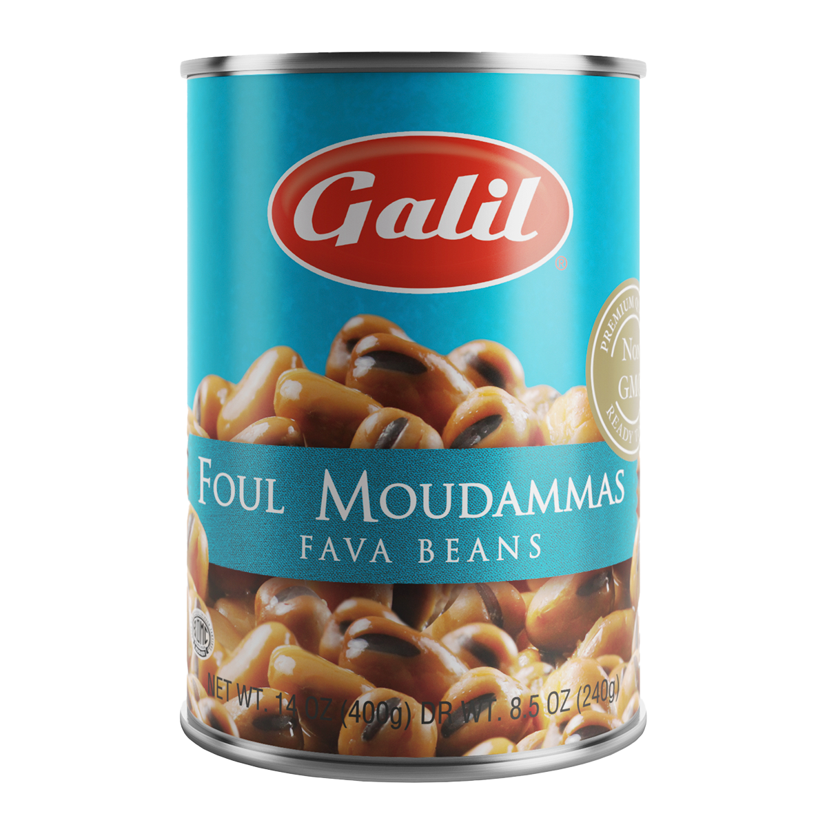 Foul Moudammas Fava Beans, Galil
