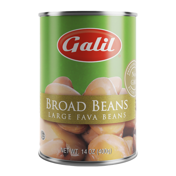 Broad Beans - Large Fava | 14 oz | Galil