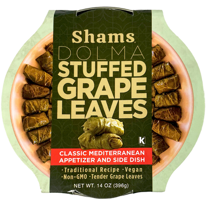 Stuffed Grape Leaves Dolma, Shams